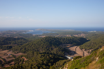 Fototapeta na wymiar Menorca, Balearic Islands. Island view