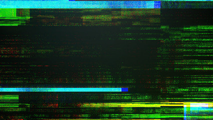 Abstract digital pixel noise glitch.