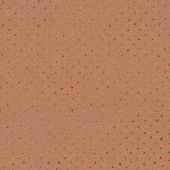 Metallic Copper Pattern on Reddish Brown Cork Background