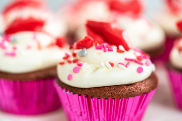 Red velvet cupcakes
