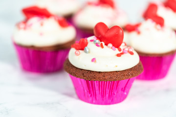 Red velvet cupcakes