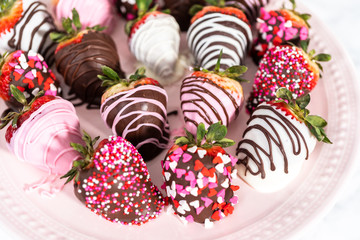 Chocolate dipped strawberries