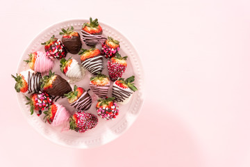 Chocolate dipped strawberries