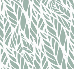 Seamless pattern with  leaves