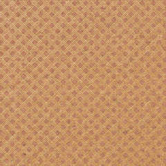 Metallic Gold Pattern on Brown Cork Background
