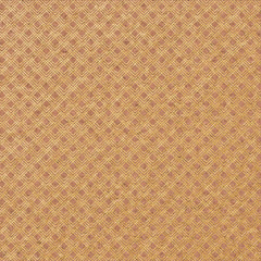 Metallic Gold Pattern on Brown Cork Background