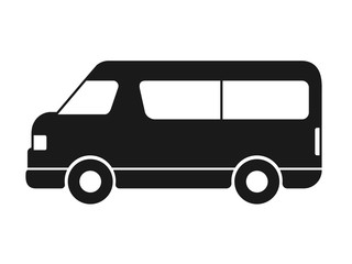 ステーションワゴンのアイコンイラスト