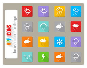 Weather simply icons