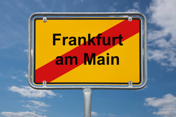 Ortstafel Frankfurt am Main