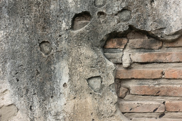 Grunge brick wall backgrorund texture