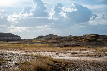 Fototapeta premium wakonda agate beds in the buffalo gap national grassland in South Dakota, USA