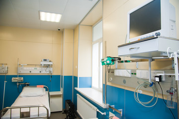 Interior of modern clinic