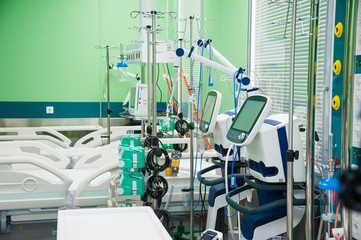 Interior of modern clinic
