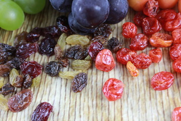 ぶどうとマスカットとさくらんぼ