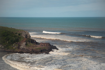 beach and rocks