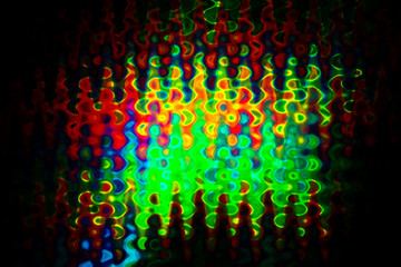 An abstract wavy psychedelic background image.