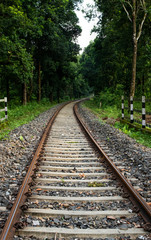 Obraz premium Train track