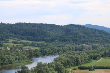 Fototapeta na wymiar Flusslandschaft