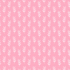 Fototapeta premium Illustration of a leaf pattern. Floral organic background. Hand-drawn sheet texture.