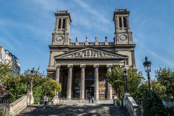 Church of Saint Vincent de Paul in Paris