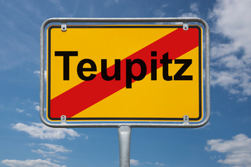 Ortstafel Teupitz