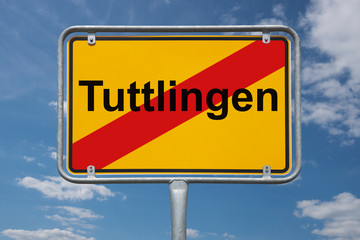 Ortstafel Tuttlingen