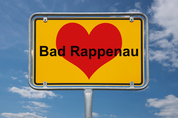 Ortstafel Bad Rappenau