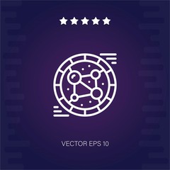 analytics vector icon modern illustration