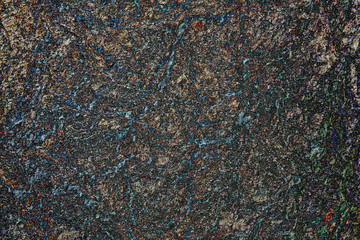 Abstract landscape with organic and fluid shapes. Texture background.