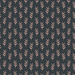 Illustration of a leaf pattern. Floral organic background. Hand-drawn sheet texture.