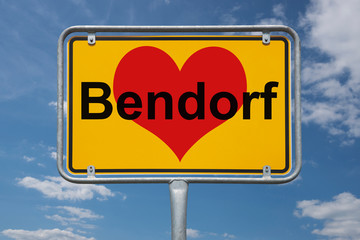 Ortstafel Bendorf