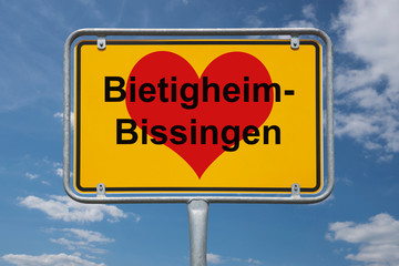 Ortstafel Bietigheim-Bissingen