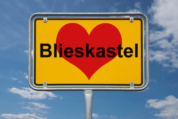 Ortstafel Blieskastel