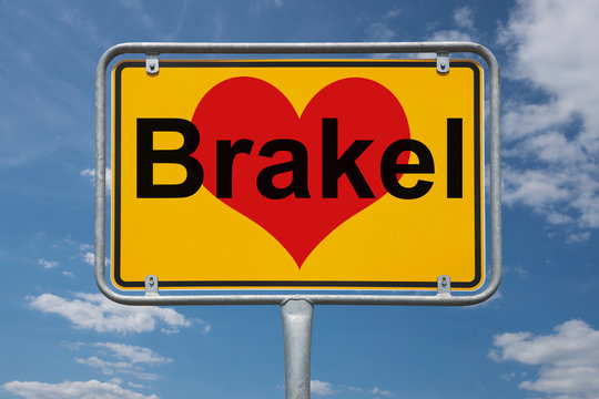 Ortstafel Brakel
