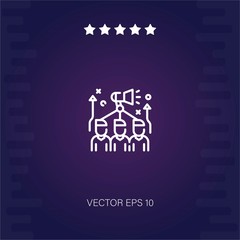 brainstorm vector icon modern illustration