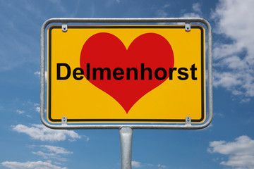 Ortstafel Delmenhorst