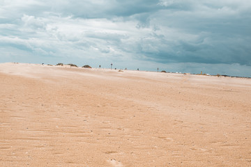 sandy beach in Jarosławiec
