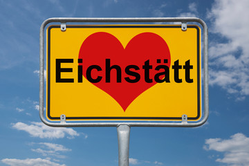 Ortstafel Eichstätt