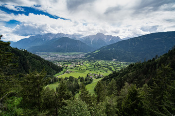 Naklejka premium View of Lienz Town in Eastern Tyrol