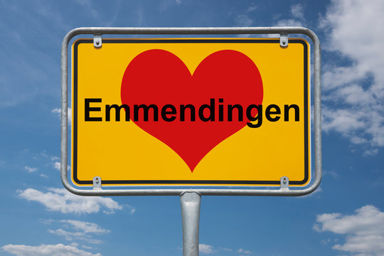 Ortstafel Emmendingen