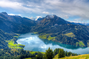 Scenic view of the Bockmattli, Switzerland
