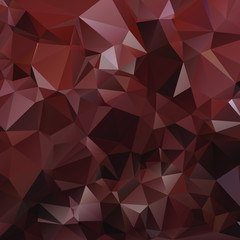 Polygonal pattern in chocolate brown gradient triangles