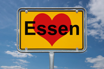 Ortstafel Essen