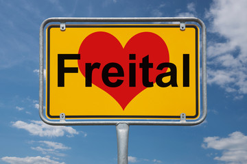 Ortstafel Freital