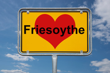 Ortstafel Friesoythe