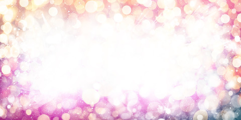 Christmas and New Year bokeh