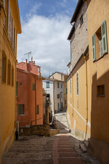 Old town of Menton France