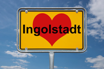 Ortstafel Ingolstadt