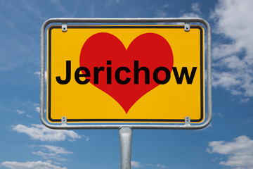Ortstafel Jerichow