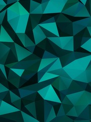 Fototapeta premium Teal abstract background.